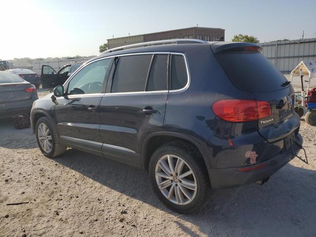 WVGBV7AX3CW607814 - 2012 VOLKSWAGEN TIGUAN S BLUE photo 2