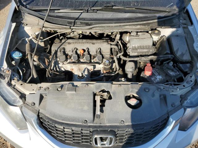 2HGFB2F5XFH034889 - 2015 HONDA CIVIC LX SILVER photo 11