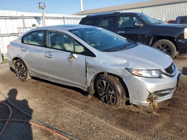 2HGFB2F5XFH034889 - 2015 HONDA CIVIC LX SILVER photo 4