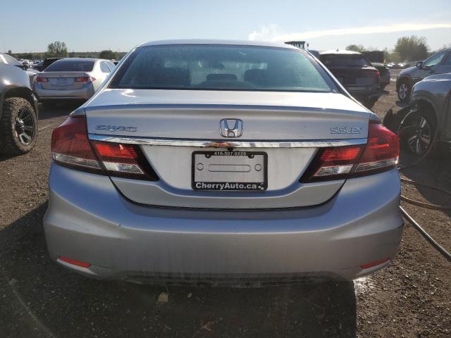 2HGFB2F5XFH034889 - 2015 HONDA CIVIC LX SILVER photo 6