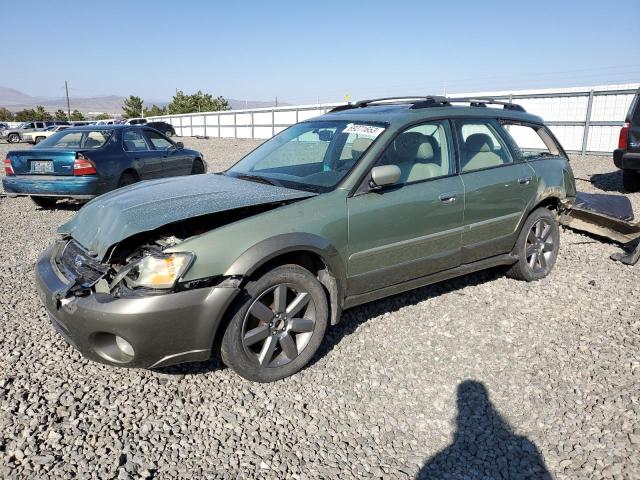 4S4BP62C567355675 - 2006 SUBARU LEGACY OUTBACK 2.5I LIMITED GREEN photo 1