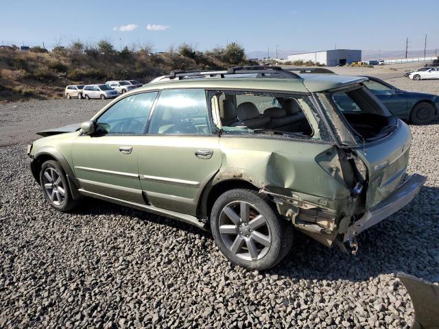 4S4BP62C567355675 - 2006 SUBARU LEGACY OUTBACK 2.5I LIMITED GREEN photo 2