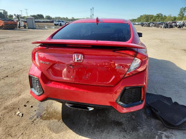 2HGFC1E50KH704114 - 2019 HONDA CIVIC SI RED photo 6