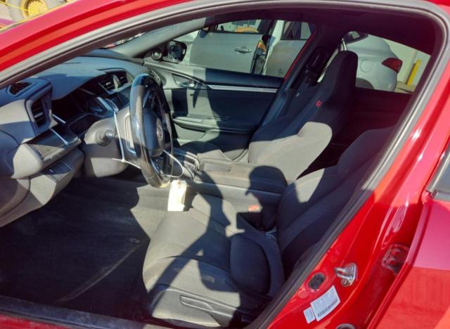 2HGFC1E50KH704114 - 2019 HONDA CIVIC SI RED photo 7