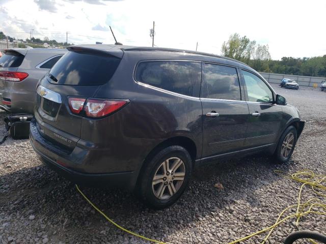 1GNKRHKD1FJ333055 - 2015 CHEVROLET TRAVERSE LT CHARCOAL photo 3