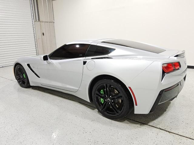 1G1YB2D74H5104515 - 2017 CHEVROLET CORVETTE STINGRAY 1LT SILVER photo 2