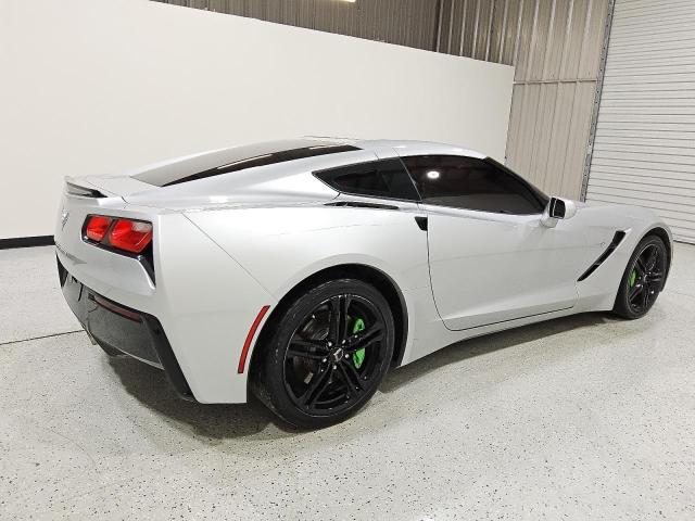 1G1YB2D74H5104515 - 2017 CHEVROLET CORVETTE STINGRAY 1LT SILVER photo 3