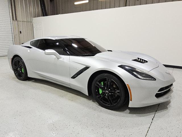 1G1YB2D74H5104515 - 2017 CHEVROLET CORVETTE STINGRAY 1LT SILVER photo 4