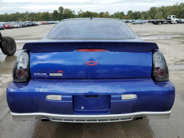 2G1WZ121259334709 - 2005 CHEVROLET MONTE CARL SS SUPERCHARGED BLUE photo 6