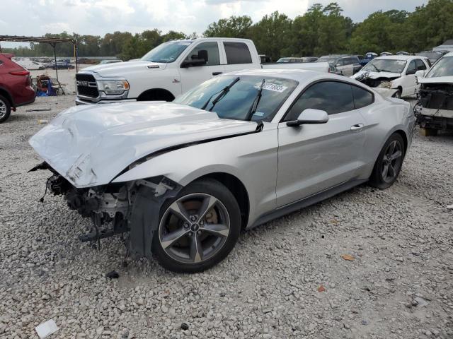 1FA6P8AM8F5325776 - 2015 FORD MUSTANG SILVER photo 1