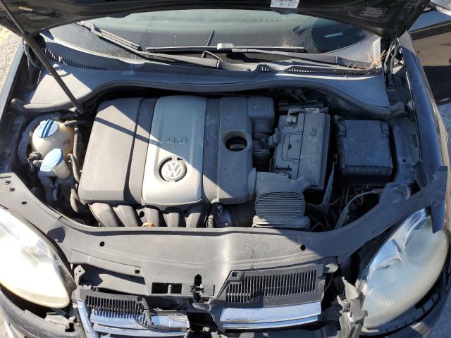 3VWEF71K97M068654 - 2007 VOLKSWAGEN JETTA WOLFSBURG 黑色 照片 11
