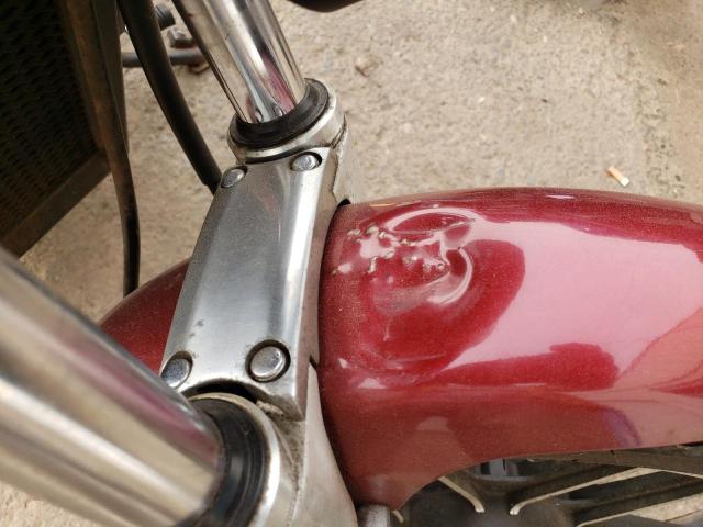 JH2PC0804GM304405 - 1986 HONDA VT500 C BURGUNDY photo 9