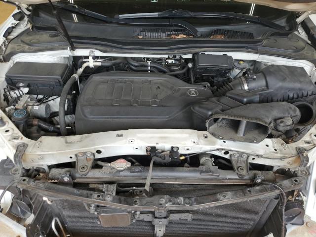 5FRYD4H85FB029575 - 2015 ACURA MDX ADVANCE WHITE photo 12