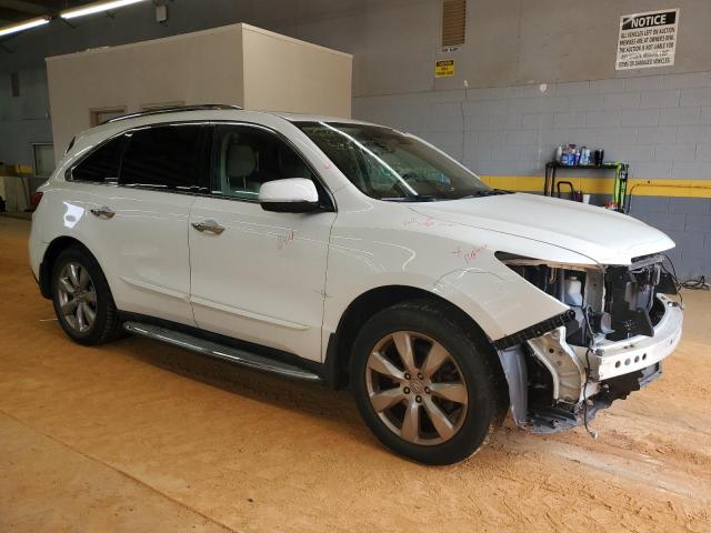 5FRYD4H85FB029575 - 2015 ACURA MDX ADVANCE WHITE photo 4