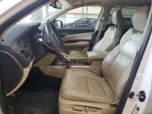 5FRYD4H85FB029575 - 2015 ACURA MDX ADVANCE WHITE photo 7
