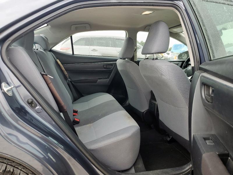 5YFBURHE2GP465591 - 2016 TOYOTA COROLLA L CHARCOAL photo 10
