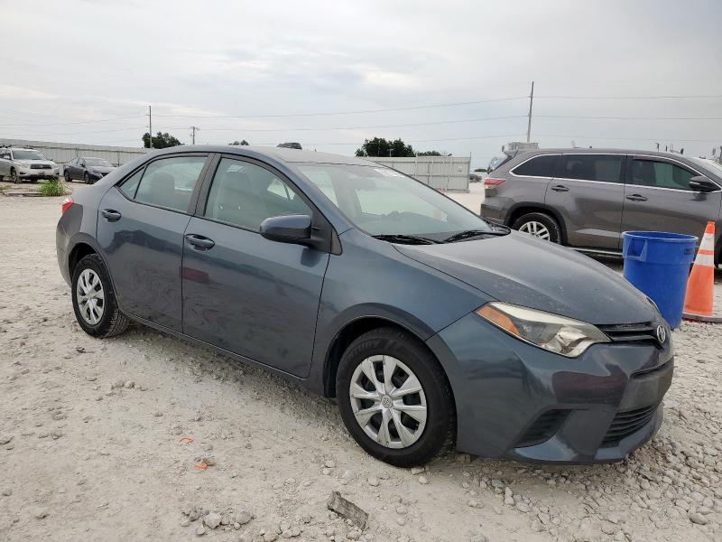 5YFBURHE2GP465591 - 2016 TOYOTA COROLLA L CHARCOAL photo 4