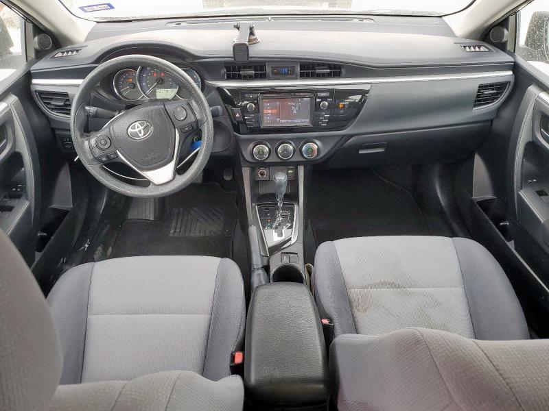 5YFBURHE2GP465591 - 2016 TOYOTA COROLLA L CHARCOAL photo 8