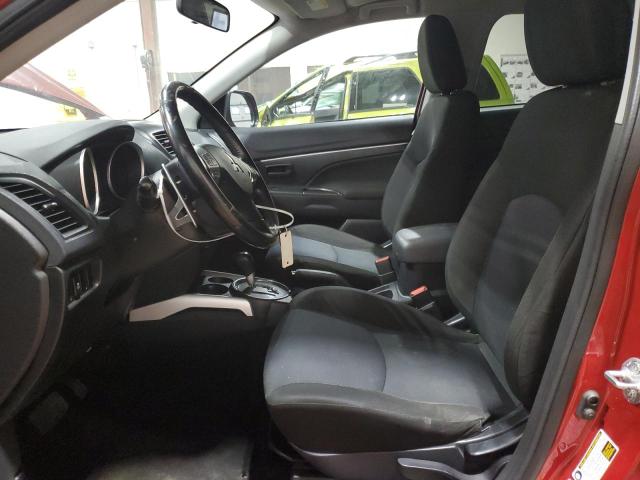 JA4AP3AU5CZ002789 - 2012 MITSUBISHI OUTLANDER ES წითელი ფოტო 7