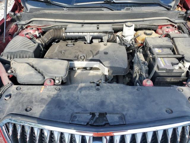 LRBFXBSA6HD194690 - 2017 BUICK ENVISION ESSENCE წითელი ფოტო 12