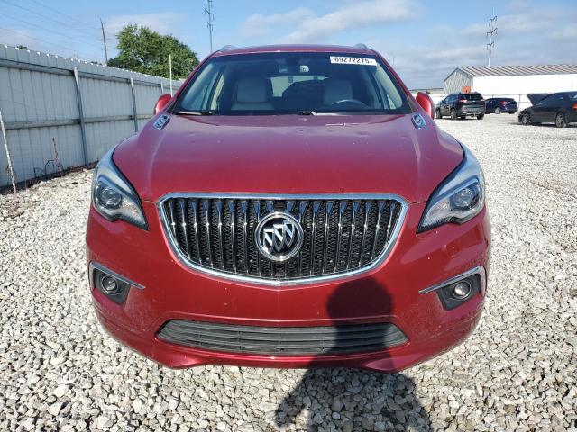 LRBFXBSA6HD194690 - 2017 BUICK ENVISION ESSENCE წითელი ფოტო 5