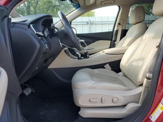 LRBFXBSA6HD194690 - 2017 BUICK ENVISION ESSENCE წითელი ფოტო 7