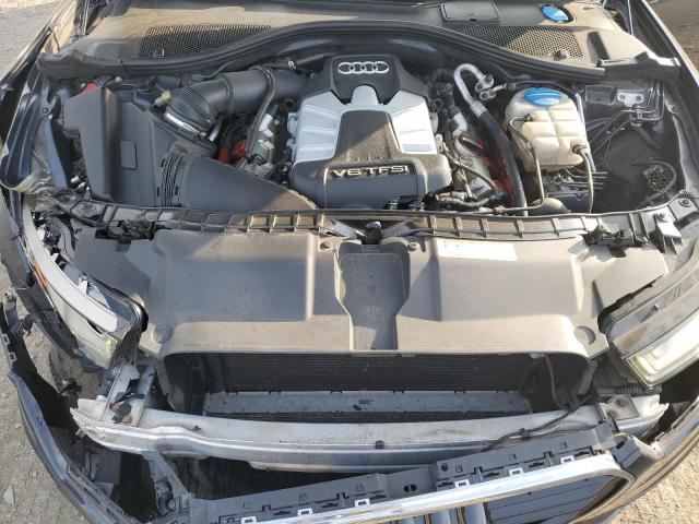 WAUHGAFC2DN042794 - 2013 AUDI A6 PRESTIGE ნაცრისფერი ფოტო 11