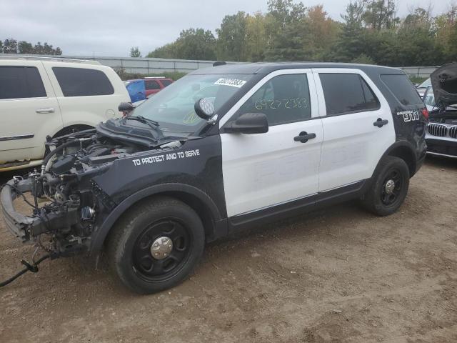 1FM5K8ARXFGC27218 - 2015 FORD EXPLORER POLICE INTERCEPTOR 双色 照片 1