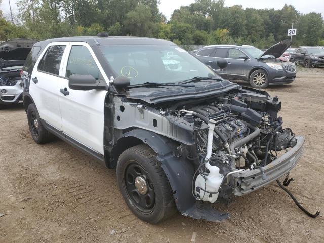 1FM5K8ARXFGC27218 - 2015 FORD EXPLORER POLICE INTERCEPTOR 双色 照片 4