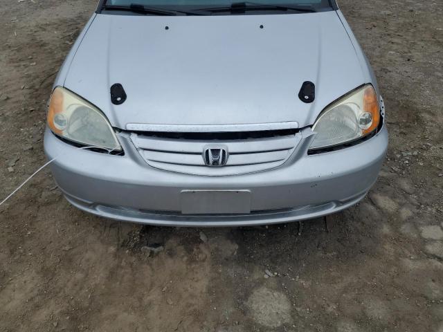 1HGES26842L055966 - 2002 HONDA CIVIC EX SILVER photo 11