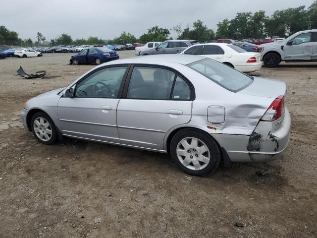 1HGES26842L055966 - 2002 HONDA CIVIC EX SILVER photo 2