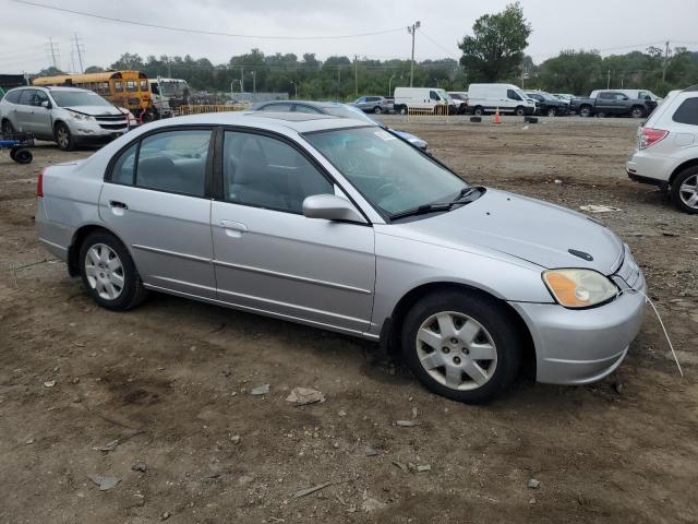 1HGES26842L055966 - 2002 HONDA CIVIC EX SILVER photo 4
