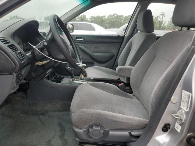 1HGES26842L055966 - 2002 HONDA CIVIC EX SILVER photo 7