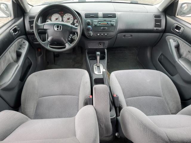 1HGES26842L055966 - 2002 HONDA CIVIC EX SILVER photo 8