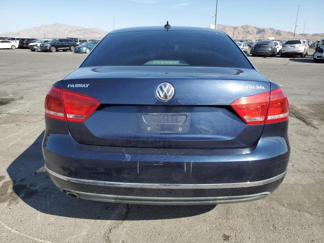 1VWCN7A36DC044652 - 2013 VOLKSWAGEN PASSAT SEL BLUE photo 6