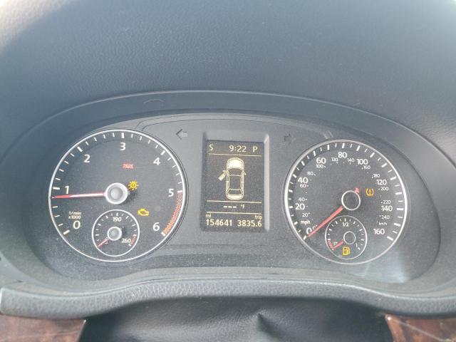 1VWCN7A36DC044652 - 2013 VOLKSWAGEN PASSAT SEL BLUE photo 9