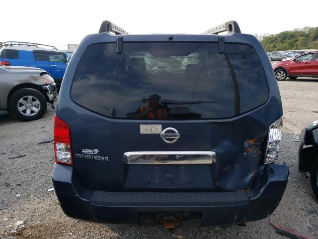 5N1AR18W45C788338 - 2005 NISSAN PATHFINDER LE BLUE photo 6