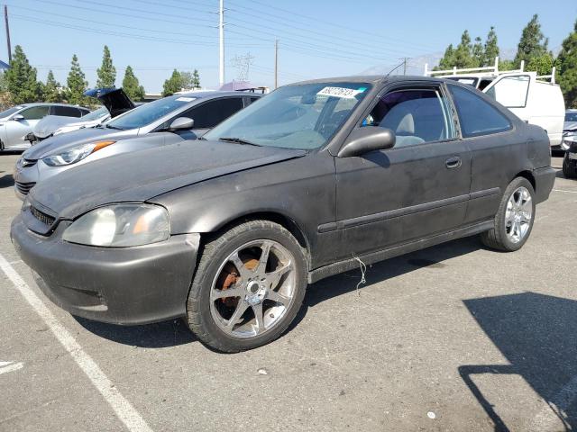 1HGEJ6121YL026494 - 2000 HONDA CIVIC DX GRAY photo 1