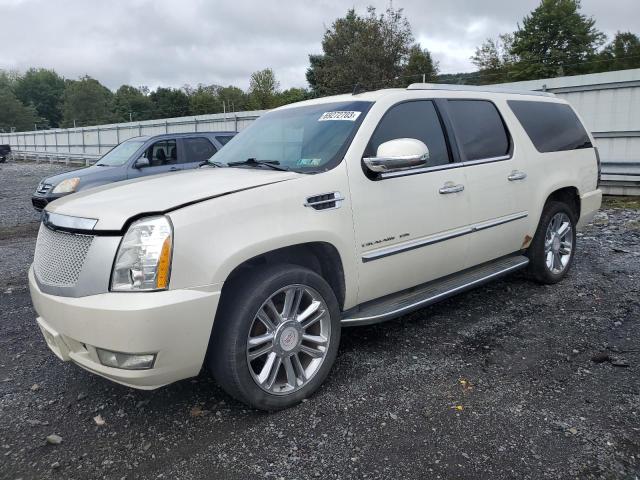 1GYS4HEF5BR174700 - 2011 CADILLAC ESCALADE ESV LUXURY WHITE photo 1
