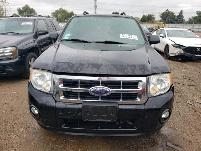 1FMCU03749KA50939 - 2009 FORD ESCAPE XLT BLACK photo 5