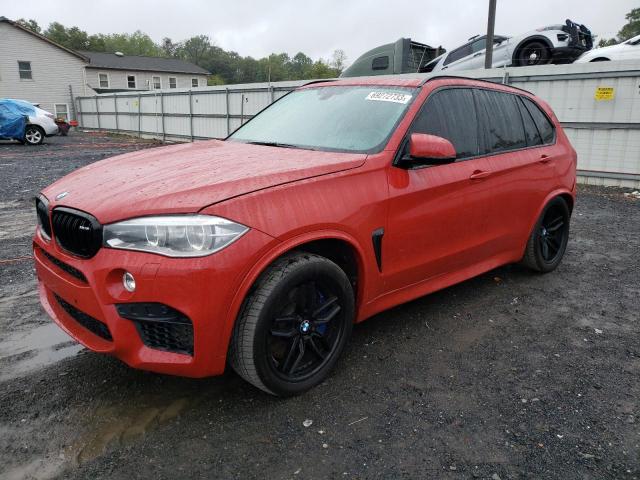 5YMKT6C32H0X20556 - 2017 BMW X5 M RED photo 1