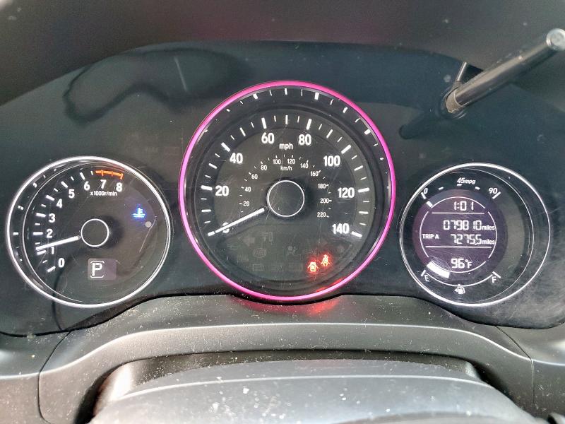 3CZRU5H19MM722635 - 2021 HONDA HR-V SPORT WHITE photo 9