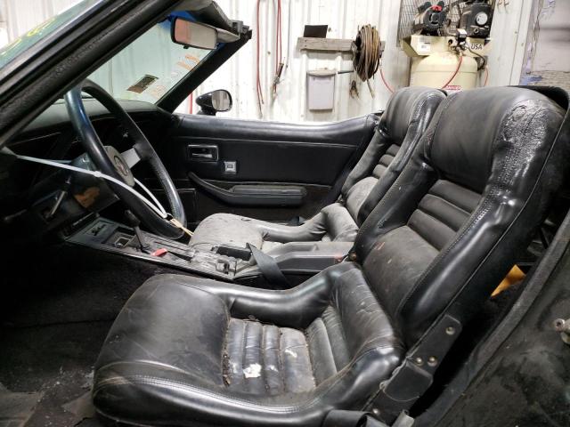 1Z8749S420824 - 1979 CHEVROLET CORVETTE BLACK photo 7