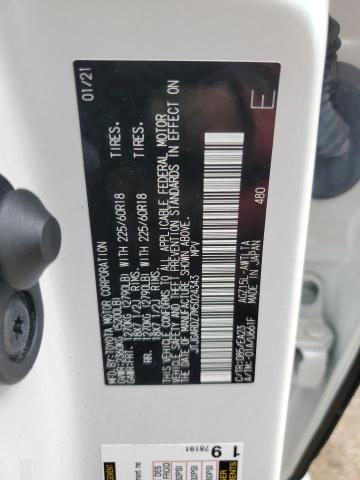 JTJGARDZ7M5024343 - 2021 LEXUS NX 300 BASE თეთრი ფოტო 12