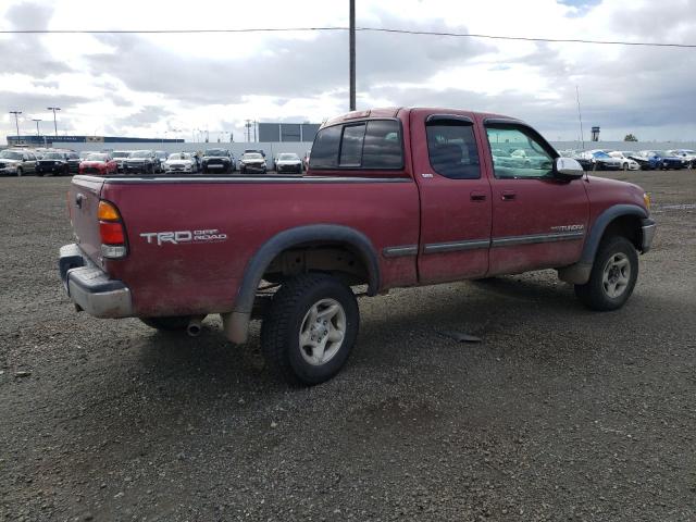 5TBBT44171S130312 - 2001 TOYOTA TUNDRA ACCESS CAB ბურგუნდია ფოტო 3