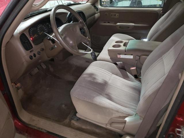 5TBBT44171S130312 - 2001 TOYOTA TUNDRA ACCESS CAB ბურგუნდია ფოტო 7