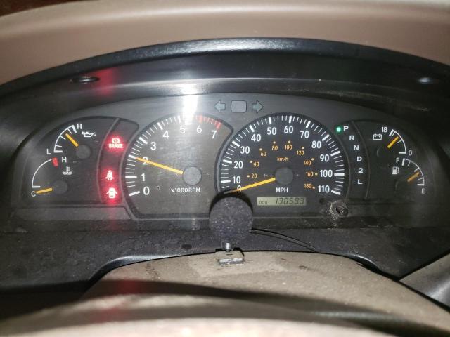 5TBBT44171S130312 - 2001 TOYOTA TUNDRA ACCESS CAB ბურგუნდია ფოტო 9