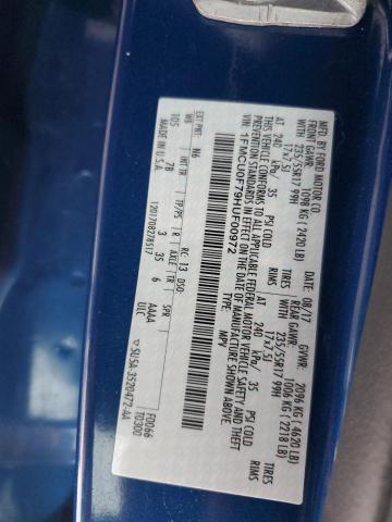 1FMCU0F79HUF00972 - 2017 FORD ESCAPE S BLUE photo 13