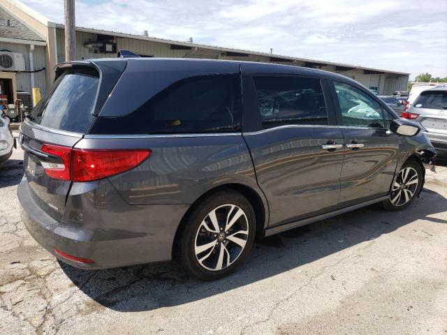 5FNRL6H81PB044922 - 2023 HONDA ODYSSEY TOURING GRAY photo 3