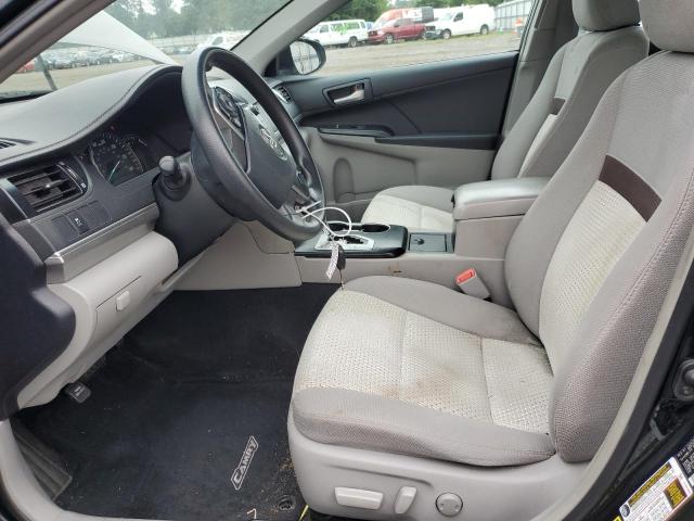 4T4BF1FK3CR243726 - 2012 TOYOTA CAMRY BASE BLACK photo 7
